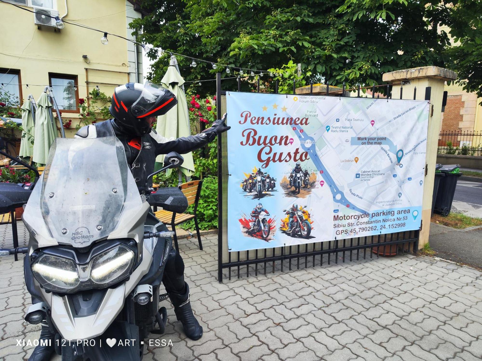 Pensiunea Buon Gusto Sibiu-Motorcyle Friendly,City Center Buitenkant foto