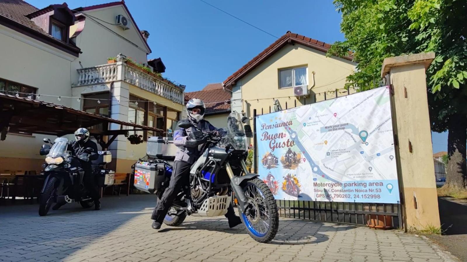 Pensiunea Buon Gusto Sibiu-Motorcyle Friendly,City Center Buitenkant foto